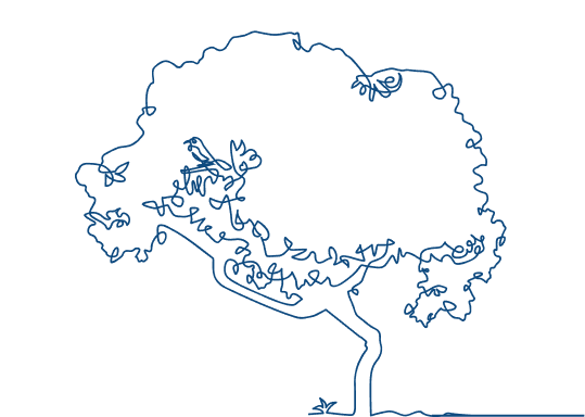 Growth and sustainability illustration