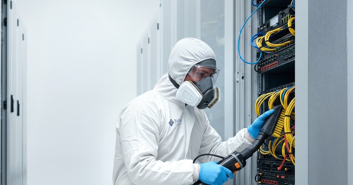 yalla data center cleaning